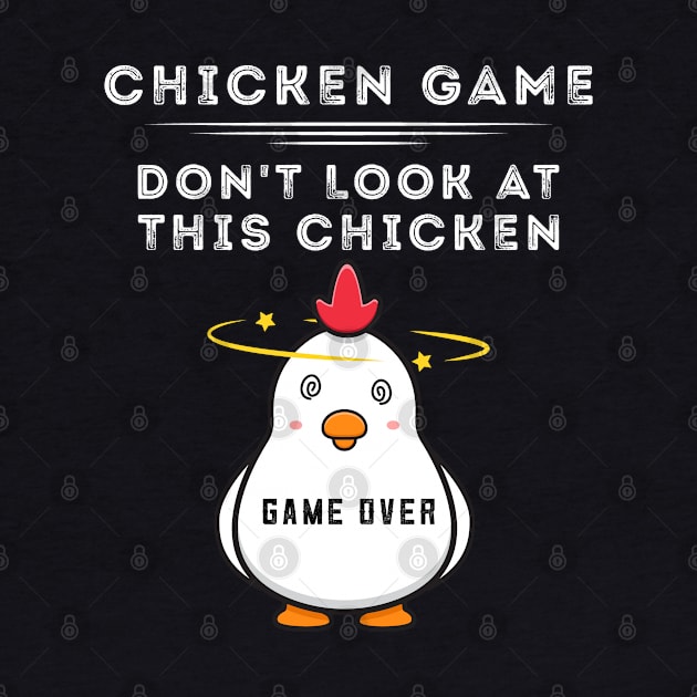 Game Of Chicken Funny Chicken Visual Joke by SHB-art